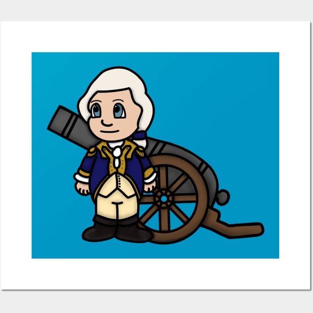 Chibi Henry Knox (Small Print) Wall Art by Aeriskate